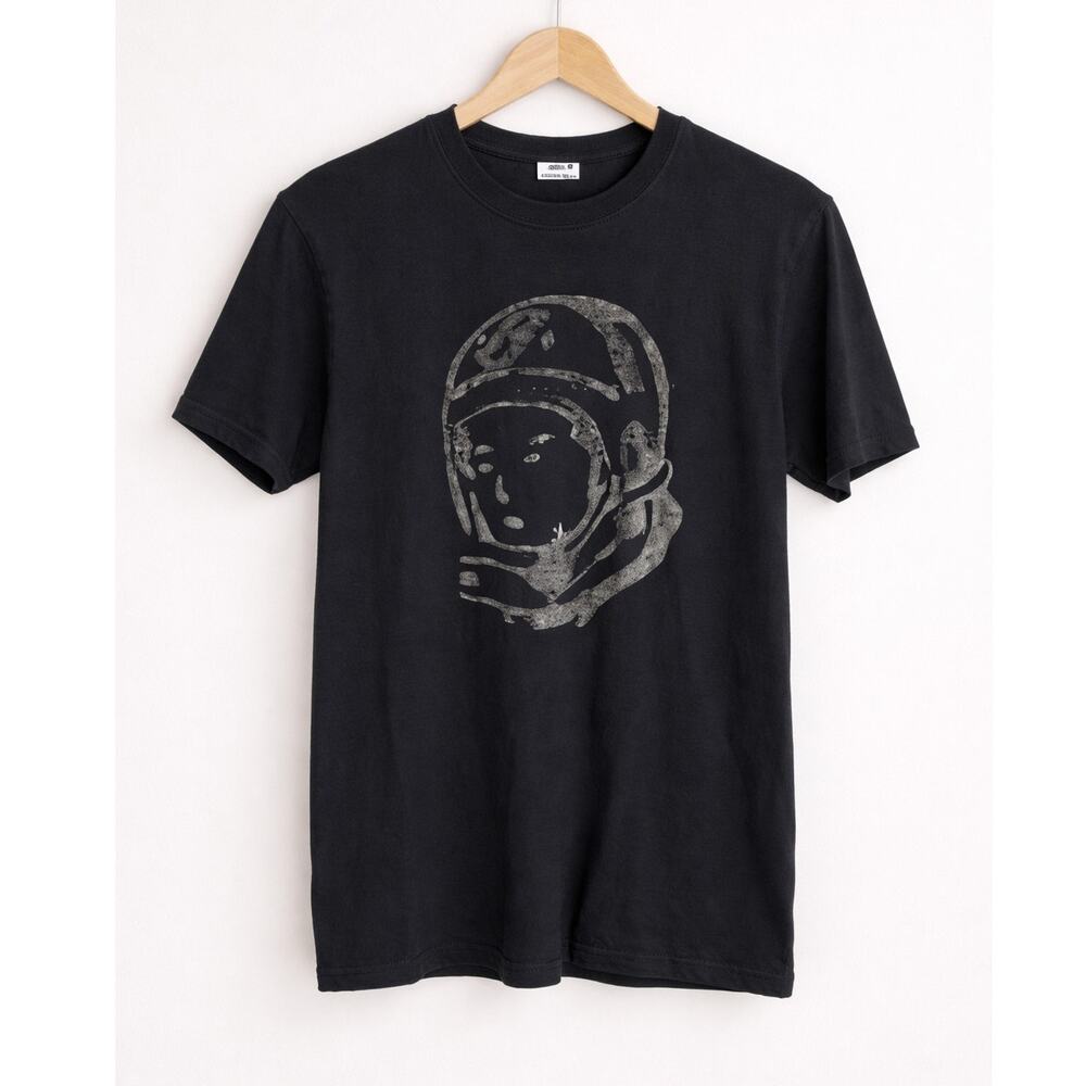 Billionaire Boys Club T-Shirt Mens M Black Faded Astronaut Graphic Streetwear